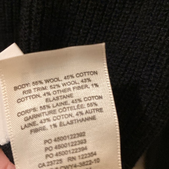 Wilfred Aritzia Black Button-Up Women's cardigan- XS - wool/cotton blend - Picture 4 of 6